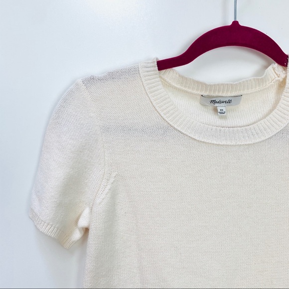 NEW Madewell Fringed Jacquard Sweater Tee L2874 - Picture 6 of 8